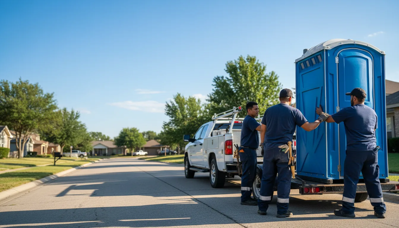 Portable Toilet Rental in West Burlington, IA near me